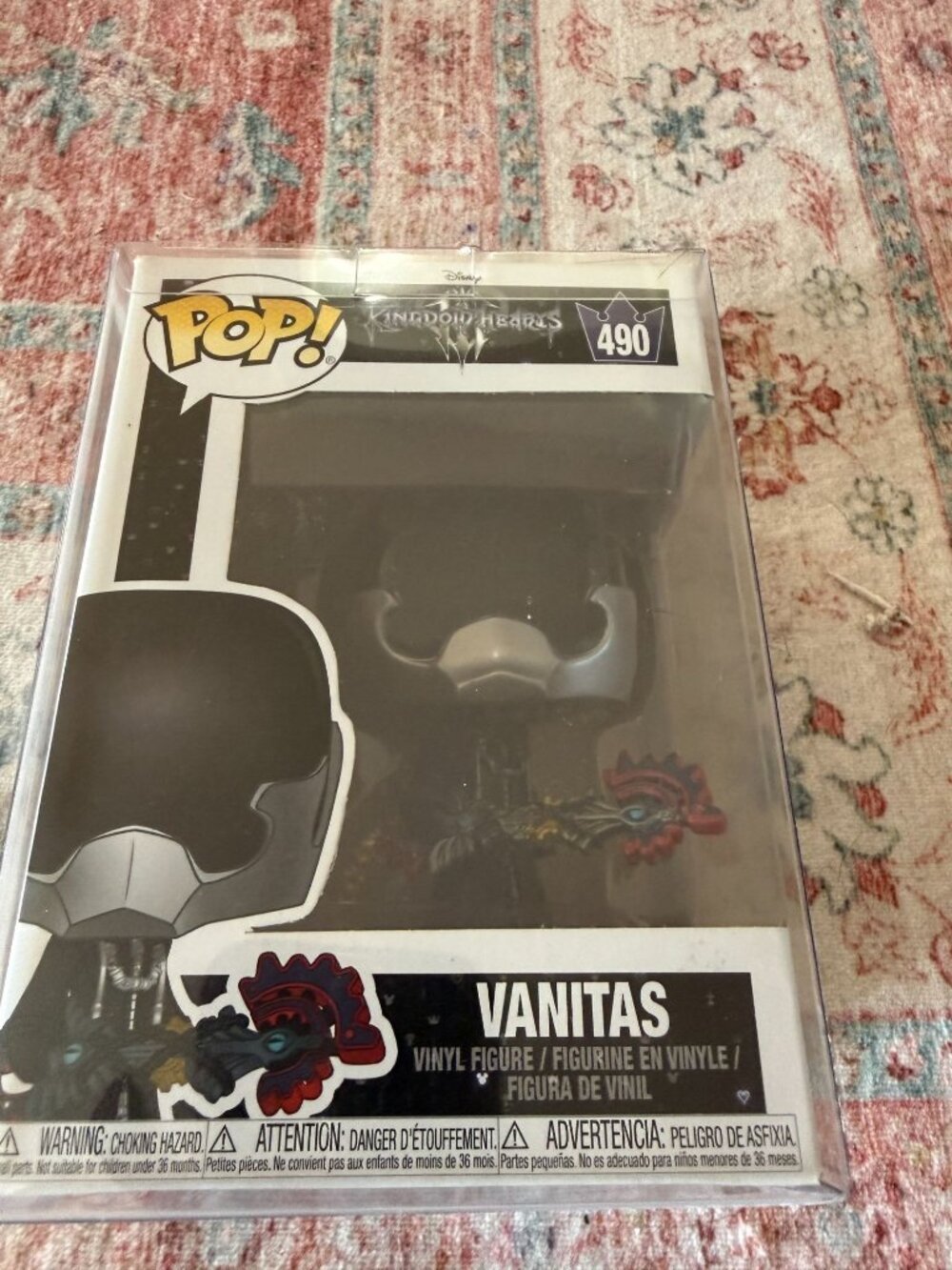 Funko Pop Kingdom Hearts Vanitas #490 w/Protector Case Vinyl Figure Collectible